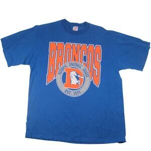 Vintage Colorado Broncos Graphic T Shirt - XL